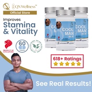 [Super Value Pack] QN Wellness - Cool Man™ - 100% Plant Based - 60 Tablets x 3 Boxes