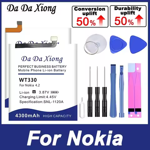 LC-620 BV-5XW HE347 BL-29CI WT330 WT130 HE362 Battery For Nokia 2.2 3.1 4.2 5.3 6.2 7 7.2 8.1 X7 Lum