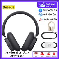 Tai Nghe Không Dây Baseus Bowie H1i Bluetooth 5.3 38db ANC Khử Tiếng Ồn Hi-Res 3D Âm Thanh 100H