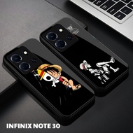 Softcase Glass Kaca (T81) Infinix Note 30 Terbaru Pelindung Handphone