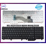 DELL E6520 E5520 M4600 M6600 E5530 E6530 M4700 M6700 LAPTOP KEYBOARD