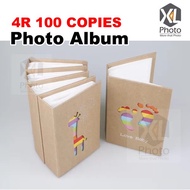 【 In Stock 】 PHOTO ALBUM - 100 SHEETS PHOTOS 4R /5R 1 INCH