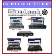 Roadmark Pre AMP Parametric Equalizer Audio Equalizer 3 4 5 7 Band Preamp