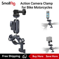 SmallRig Bike Motorcycle Handlebar Clamp Mount (Clamping Distance 22-32mm) Max Load 500g for Gopro Insta360 DJI Sports Action Camera 4191