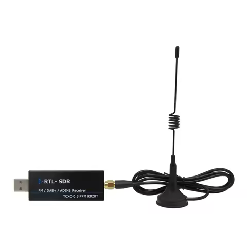 ABAN Rtl2832U Rtl Sdr Receiver R820T2 Usb Rtl-Sdr Dongle With 0.5Ppm Tcxo Sma Mjzsee A300U
