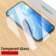OPPO Reno 8/7 Tempered Glass Full Cover Screen Protector OPPO Reno 8 7 7Z 6 5 4 Pro A92 Screen Protector and Camera Lens Glass Protector