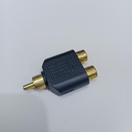 CONVERTER JACK RCA 2 RCA to 1 RCA - ercomp2
