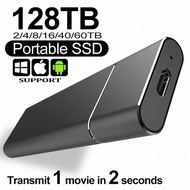 New Portable SSD 2TB 4TB 8TB 16TB External Hard Drive Type-C USB 3.1 High Speed TB 40TB 60TB 128TB E