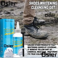 OSIER1 Shoes Cleaning Foam, Removes Dirt and Yellow Cleaner Kit Whitening Shoes Cleaner, Washing Gel 30ml Shoe Washing Cleaner
