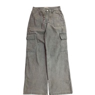LONGPANTS CARGO JEANS Y2K CKEY JEANS