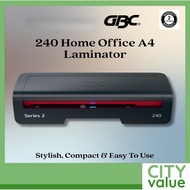 GBC 240 Home Office A4 Laminator | Ready in 2 Minutes, Jam-Free Lamination I 2 yr warranty Optional 