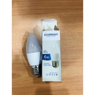 113711 6w e27 led candle bulb