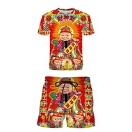 Summer ggbond Pig Man God of Wealth Pants