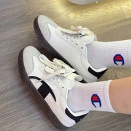 Champion/ Essentials/ Champ T-Trainer Cream/Black 3cm easy-to-wear sneakers HM019 high-end version H