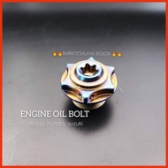 ✹ ♞Gr5 titanium bolts oilbolt itsalaya design