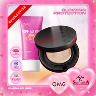 [OMG Creator Race] Glowing Protection Package | OMG Sunscreen SPF 50 + OMG Cushion | Protected Glowi