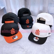 New Era Glitternew 9FIFTY UPSIDE DOWN A-Frame Flip Giants Back Buckle Cap