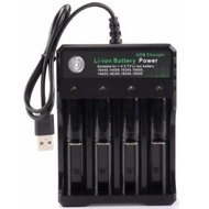 Battery Charger 4 Slot / High Drain Battery Nitecore Xtar 14500 16650 18350 18500 18650 & etc