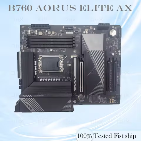 For Gigabyte B760 AORUS ELITE AX motherboard Supports 12/13/14 generation Intel processors LGA 1700 
