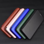 Case Xiaomi Redmi 9 9C 9A Redmi 10X Pro 5G Redmi Note 9 Pro Max Note 9S Note 8 Pro Note 8T K30 Pro Redmi 8 8A Carbon Fiber Flip Case Cover