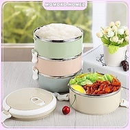 Momoko Homez 3 Tiers Lunch Box With Multi-Color Food Container Food Box Mangkuk Bekas Lauk Kotak Nas