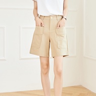 LZD Eyouth 20172-1 women high waist shorts loose casual short pants for woman