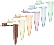 Labcon 1141M99PK, 3039-564-000-9 SuperSlik Low Retention Microcentrifuge Tube with Attached Cap, Red