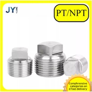 304 stainless steel square plug PT/NPT 【SZ-JY888】gd