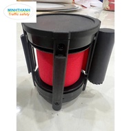 Roll of stainless steel barrier pull rope, red 2m/ 3m / 5m long lane separation pole - import compan