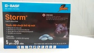 5 gói Thuốc diệt chuột Storm (20 viên/gói)