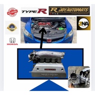 HONDA INTAKE MANIFOLD COMPLETE SET CIVIC FD2R [[ ORIGINAL HALFCUT ]]
