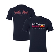 F1 Oracle Red Bull Racing Print Cotton Unisex short sleeved T-shirt Redbull summer outfit driver fan