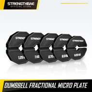 Dumbbell Fractional Micro Plate STRENGTHBAE Dumbbell Weight Plate 0.25kg 0.5kg 0.75kg 1kg and 1.25kg