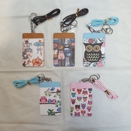 EzLink Card Holder With Keyring Lanyard