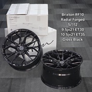 Brixton RF10 Radial Forged 21" Wheels for BMW X3 G01 X4 G02 X5 G05 X6 G06 5-Series G30 G60 M Benz W2