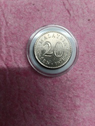 20sen syiling malaysia tahun 1971