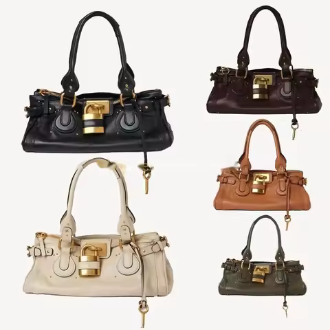 Designer bag Luxury Tote bag Shoulder Bags purse woman new design Grain leather Paddington bag new f