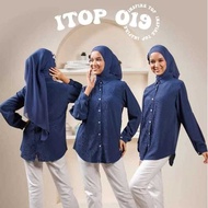 YINS - ITOP 019 TOP SIMPLE CASUALWanita