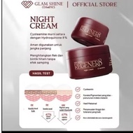 Glam Shine Korean Regener8 Night Cream With Cysteamine