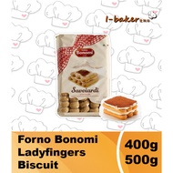 Forno Bonomi Savoiardi Ladyfingers 400gm / 500gm (Tiramisu Biscuit)