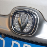 Chang'an CS7585CS35Plus CC Car Logo Diamond Sticker Steering Wheel Diamond Decoration Sticker Interi