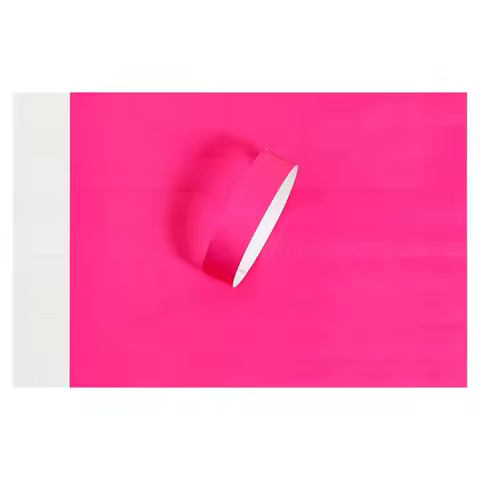 DUBAND 1000 Pcs No Logo Paper 3/4 Inch Wristbands for Event, Sport Wristband, Tyvek ID Festival Pape