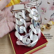 925 silver bangle for men*sesuai untuk lelaki/gelang tangan lelaki perak