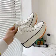 NS560 Women's Shoes High Heel Canvas Sneakers Converse Run Star High Shoes Women's Wedge Sneakers