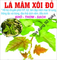 Lá mâm xôi đỏ lá mâm xôi rừng hỗ trợ IVF IUI dày đẹp niêm mạc TC thông vòi trứng