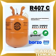 FREON R407 REFRIGANT | PREON R 407 C TABUNG DAN ISI 113 KG | FREON AC R 407C REFRIGANT TABUNG BESAR