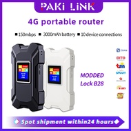 4G LTE Pocket WiFi Openline Unlocked for All Operators 150bps 3000mAh Battery suppot 4 languages