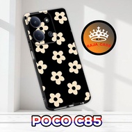 Rc22/Softase rubber poco C85 - Girl Motif - Case poco C85 - Casing poco C85 - Silicone poco C85 cool