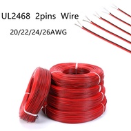 1 Meters Red Black Wire 16/18/20/22/24/26AWG Electrical Wire Tinned Copper Insulated PVC Extension L