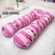 Genuine Zcare U-shaped pregnancy pillow reduces cramps with cool cotton fabric & 7D Thai cotton - UB